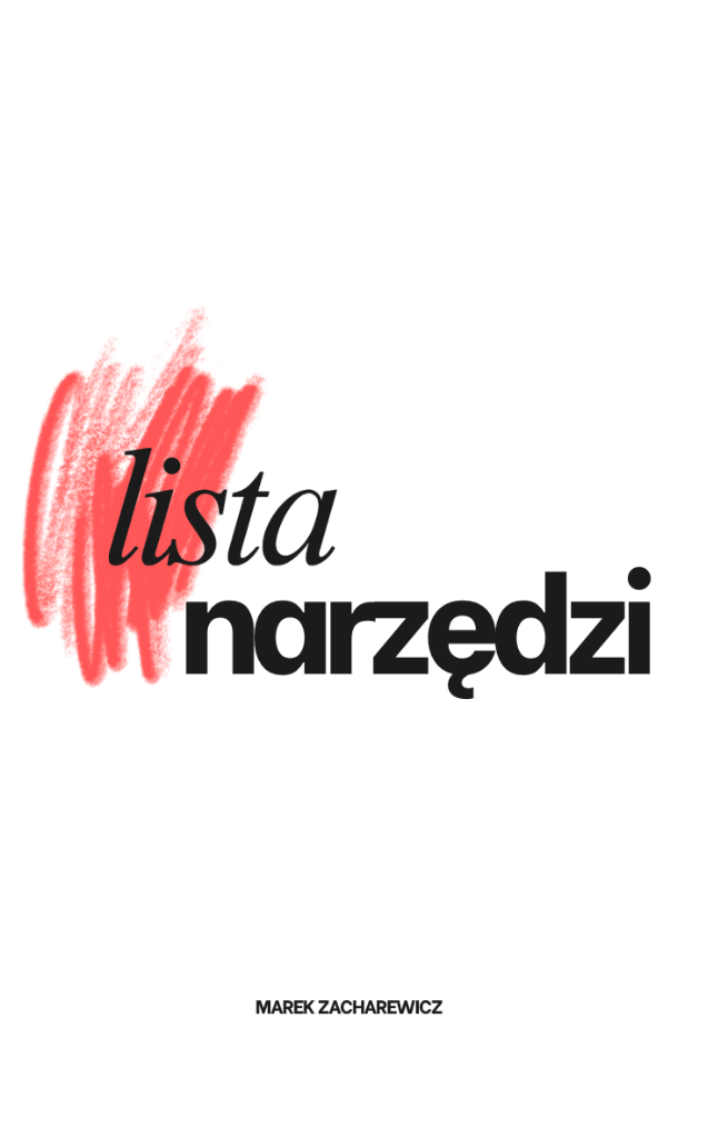 Lista Narzędzi PDF